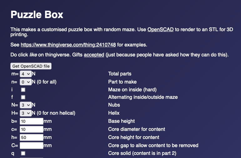 Click for Adrian&rsquo;s Puzzle Box Generator