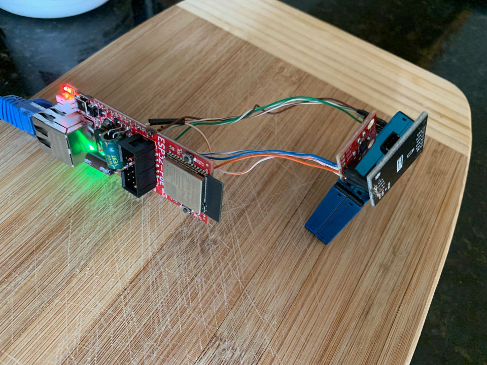 Completed sensor node